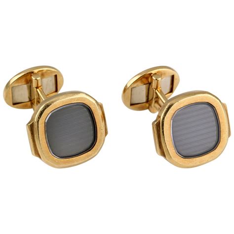 patek philippe gold cufflinks